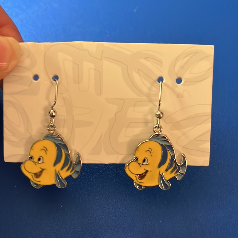 Disney Flounder Earrings
